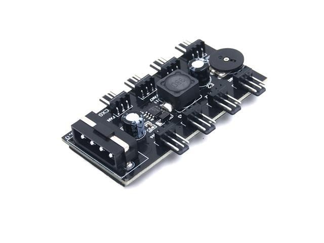 8-Channel 3-Pin Fan Hub and Speed Controller: $10.89
