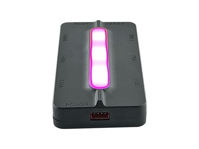 5V 3-Pin ARGB and 4-Pin PWM Fan Hub Splitter: $18.90