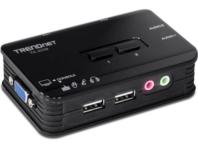 Trendnet 2-Port USB KVM Switch Kit: $69.88
