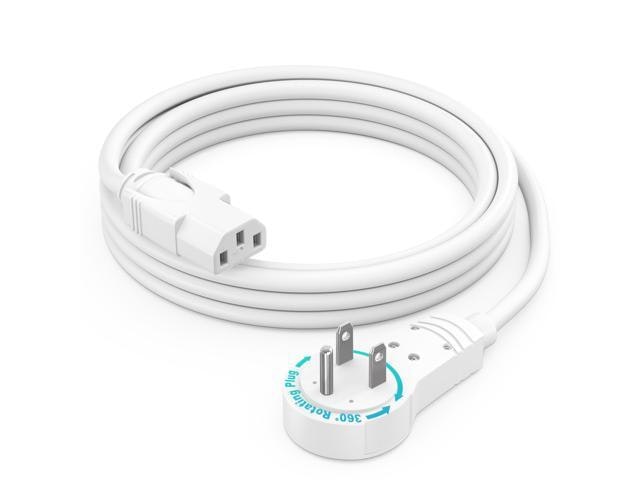 Maximm 6-Foot Flat Plug Rotating Monitor Power Cord: $13.99 Maximm 6-Foot Flat Plug Rotating Monitor Power Cord: $13.99
