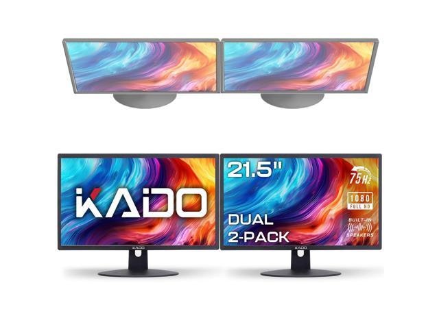Dual 22" 1080p 75Hz LED Monitor 2-Pack: $189.74 Dual 22" 1080p 75Hz LED Monitor 2-Pack: $189.74