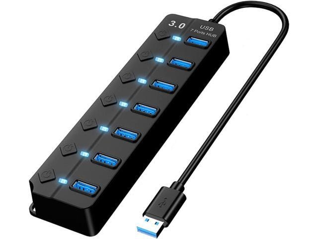 7-Port USB 3.0 Hub with Individual Switches: $19.88 7-Port USB 3.0 Hub with Individual Switches: $19.88