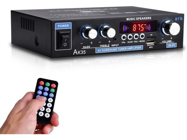 Daakro AK35 200W Dual Channel Bluetooth Stereo Audio Amplifier Receiver: $25.99 Daakro AK35 200W Dual Channel Bluetooth Stereo Audio Amplifier Receiver: $25.99