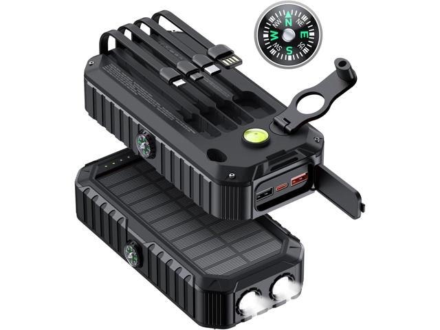 QiSa 40,000mAh Solar Power Bank with Hand Crank: $116.98 QiSa 40,000mAh Solar Power Bank with Hand Crank: $116.98