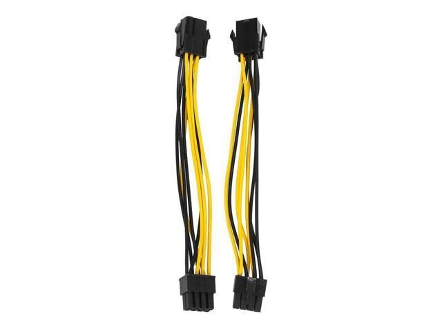 Bucier 6-Pin to 8-Pin PCIe Graphics Card Power Cable 2-Pack: $15.59 Bucier 6-Pin to 8-Pin PCIe Graphics Card Power Cable 2-Pack: $15.59