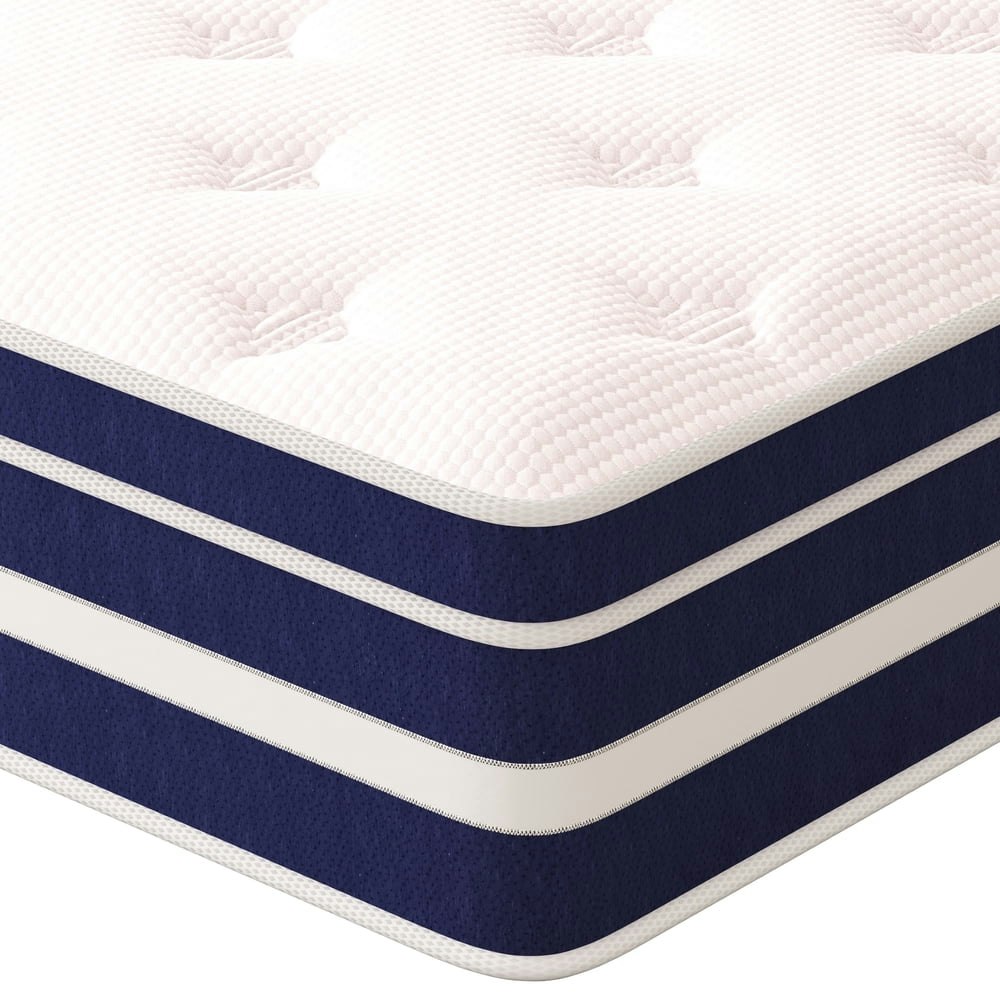 Guukin 12-inch Queen Memory Foam and Spring Hybrid Mattress: $158.99