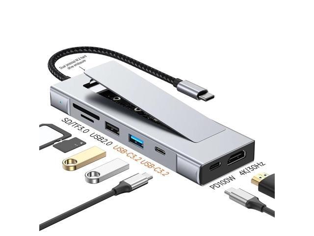 8-in-1 M.2 NVMe SSD USB-C Docking Station: $65.44 8-in-1 M.2 NVMe SSD USB-C Docking Station: $65.44