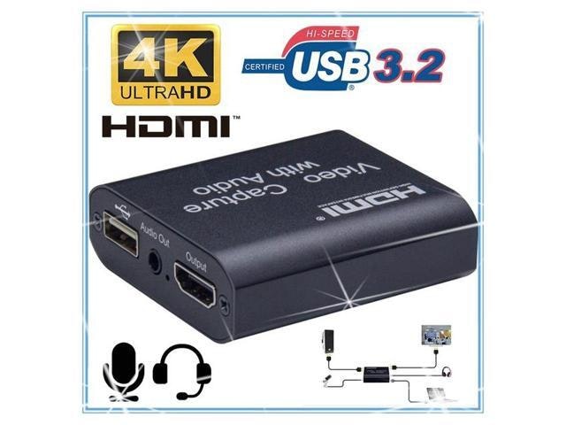 HDMI to USB 3.0 4K Video Capture Card: $11.43 HDMI to USB 3.0 4K Video Capture Card: $11.43