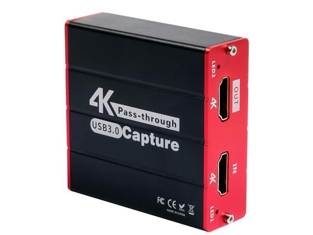 Mirabox 4K HDMI Video Capture Card: $39.59