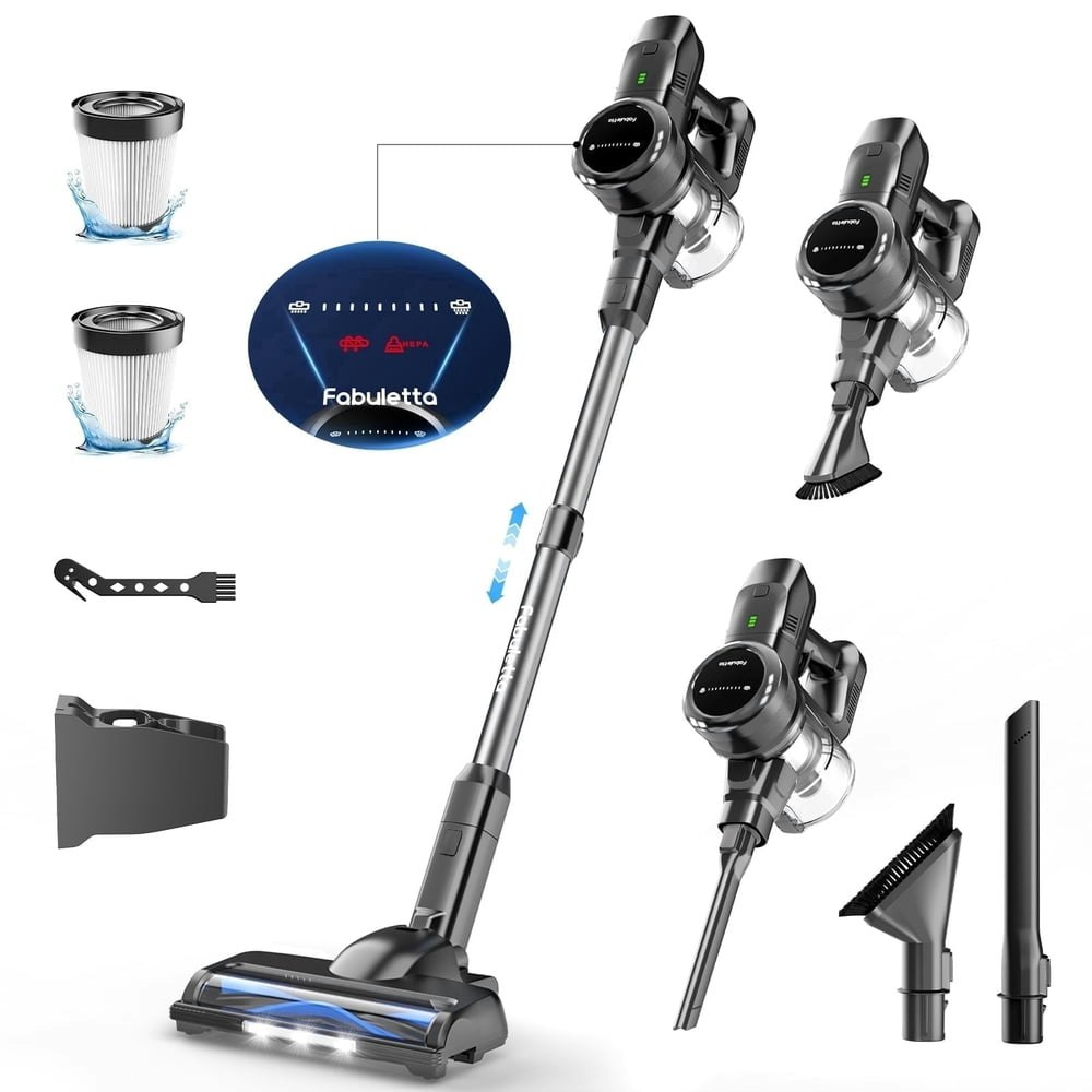 Lazyswan Cordless Stick Vacuum: $93.79 Lazyswan Cordless Stick Vacuum: $93.79