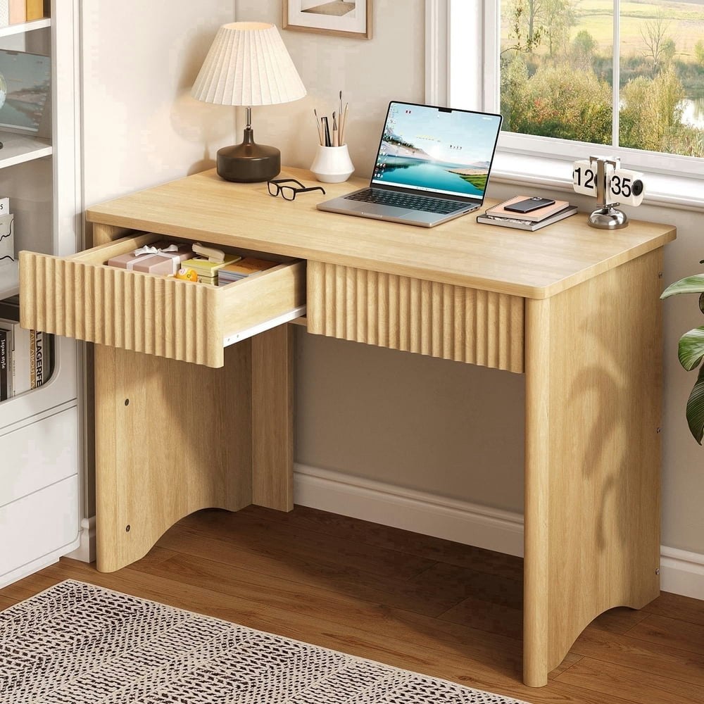 Bestier Computer Desk with 2 Storage Drawers: $99.99 Bestier Computer Desk with 2 Storage Drawers: $99.99