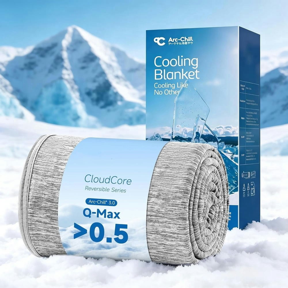 Aship 79" x 86" Queen Cooling Blanket: $25.91 Aship 79" x 86" Queen Cooling Blanket: $25.91