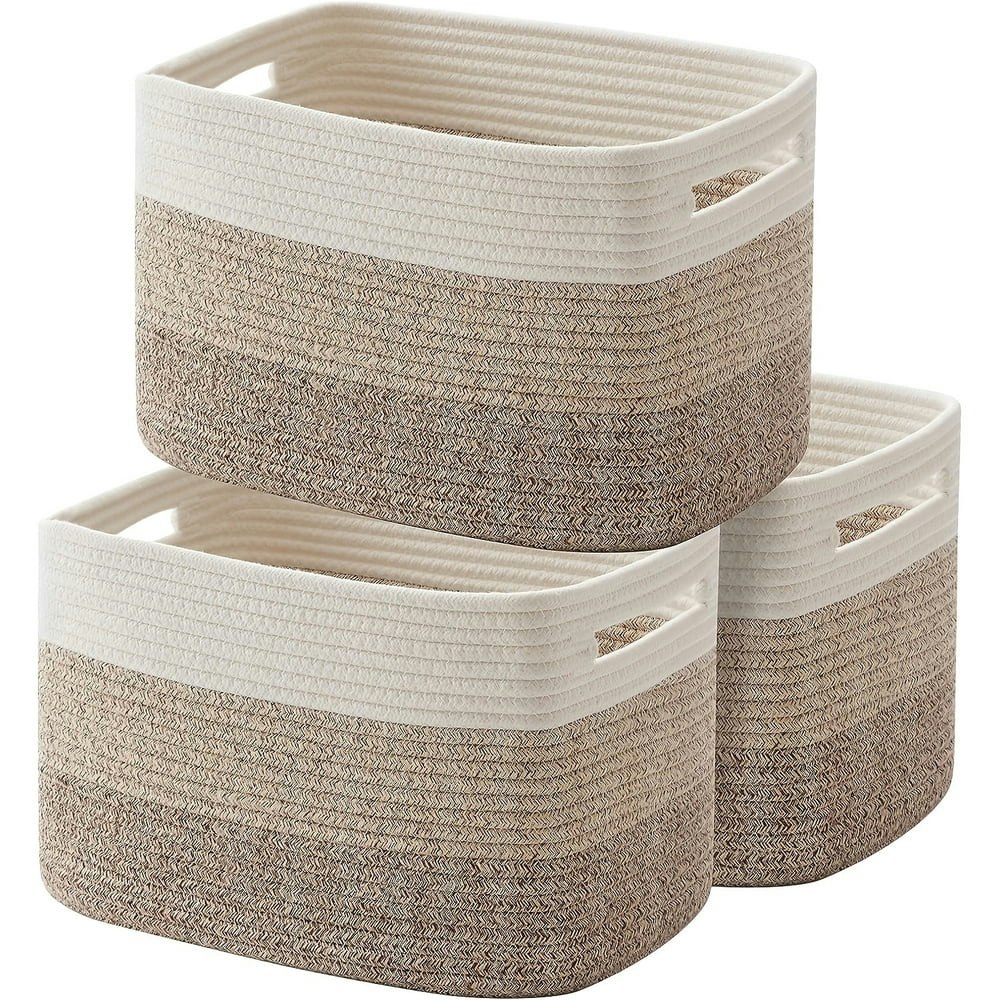 Woven Storage Baskets 3-Pack: $24.69 Woven Storage Baskets 3-Pack: $24.69