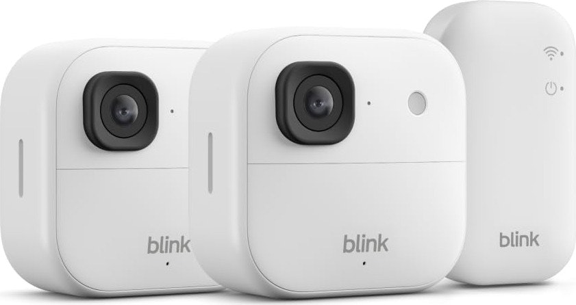 Blink Outdoor 2K+ Wireless 2-Camera Security System: $130