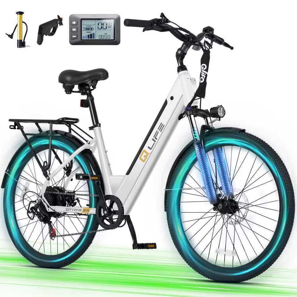 Qlife Cityone 2.0 26" Electric Bike : $408.04