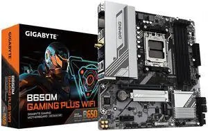 GIGABYTE B650M Gaming Plus WiFi AM5 M-ATX Motherboard: $110 GIGABYTE B650M Gaming Plus WiFi AM5 M-ATX Motherboard: $110