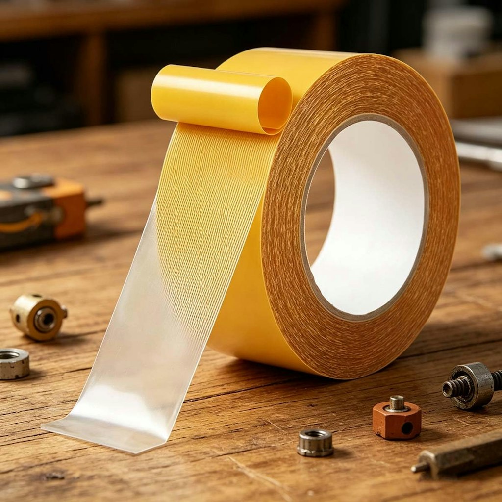 Double Sided Carpet Tape 33-Foot Roll: $1.35
