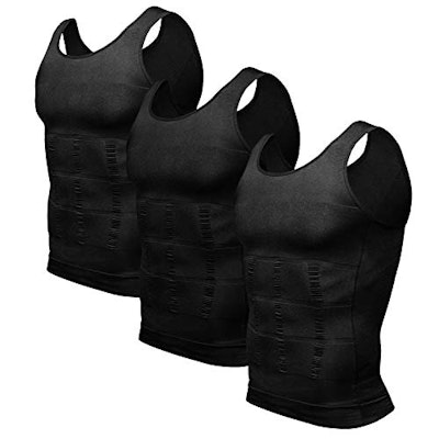 Odoland Men's Compression Base Layer Shirt 3-Pack for $12 + free shipping w/ Prime