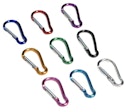 Carabiner 9-Pack for $2 + free shipping w/ $25