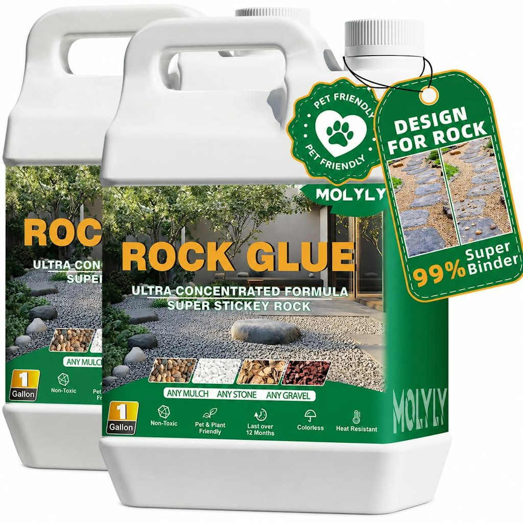 2-Gallon Mulch Glue & Gravel Binder: $43