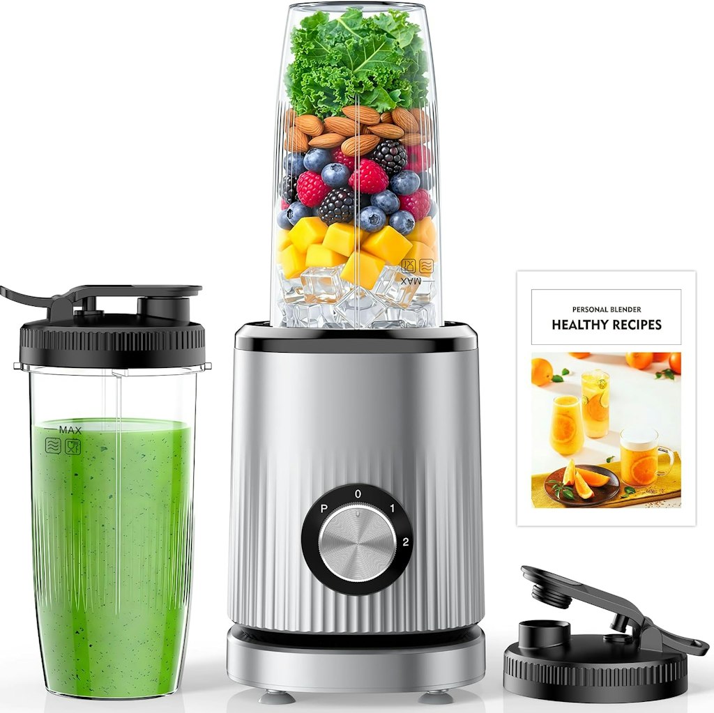 Turelar Portable Personal Blender w/ 2 Cups: $19.79