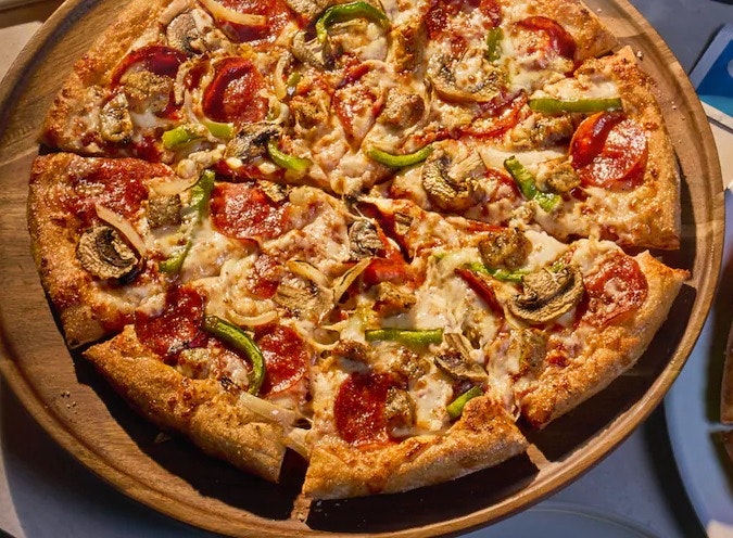 Domino's Menu-Price Pizzas: 50% off