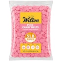 Wilton Pink Confectionery Melting Wafers 5-lb Bulk Value Bag for $20 + free shipping