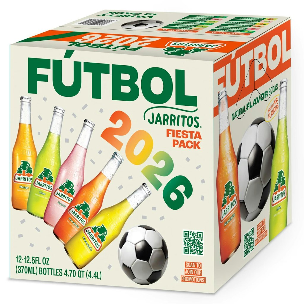 Jarritos Variety Pack Soda 12.5 fl. oz. Glass Bottles 12-Pack: $11