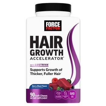 Force Factor Hair Growth Accelerator 90-Count Soft Chews: $33