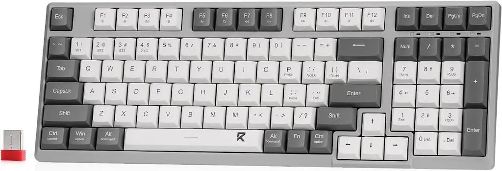 Redragon Scissor Low-Profile Slim Wireless Keyboard: $9.99