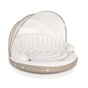 Intex Inflatable Pool Canopy Island Lounge Raft w/ Sun Shade 2-Pack for $204 + free shipping