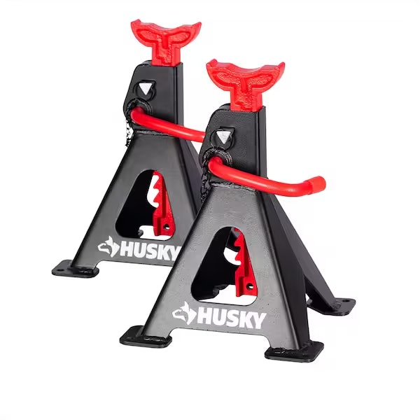 Husky 2-Ton Jack Stands: $25