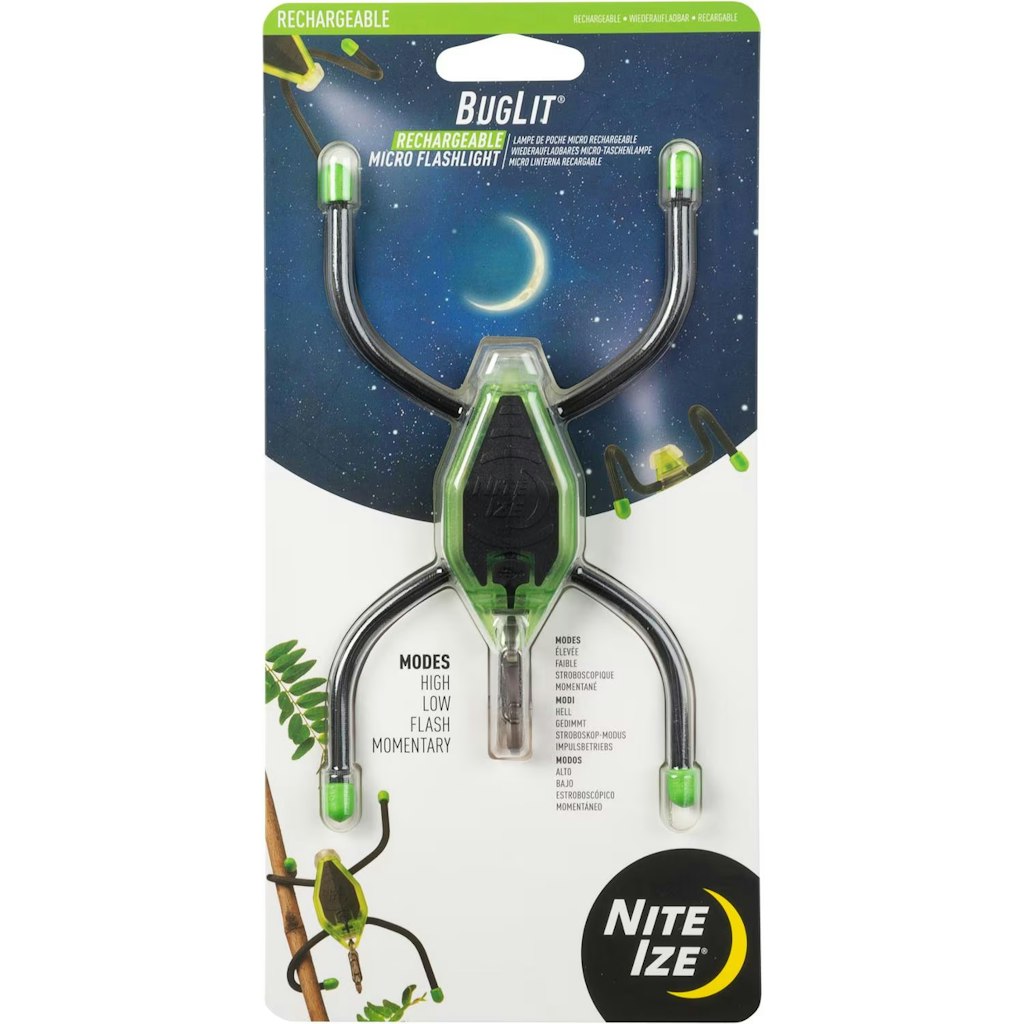 Nite Ize BugLit Rechargeable Micro Flashlight: $14