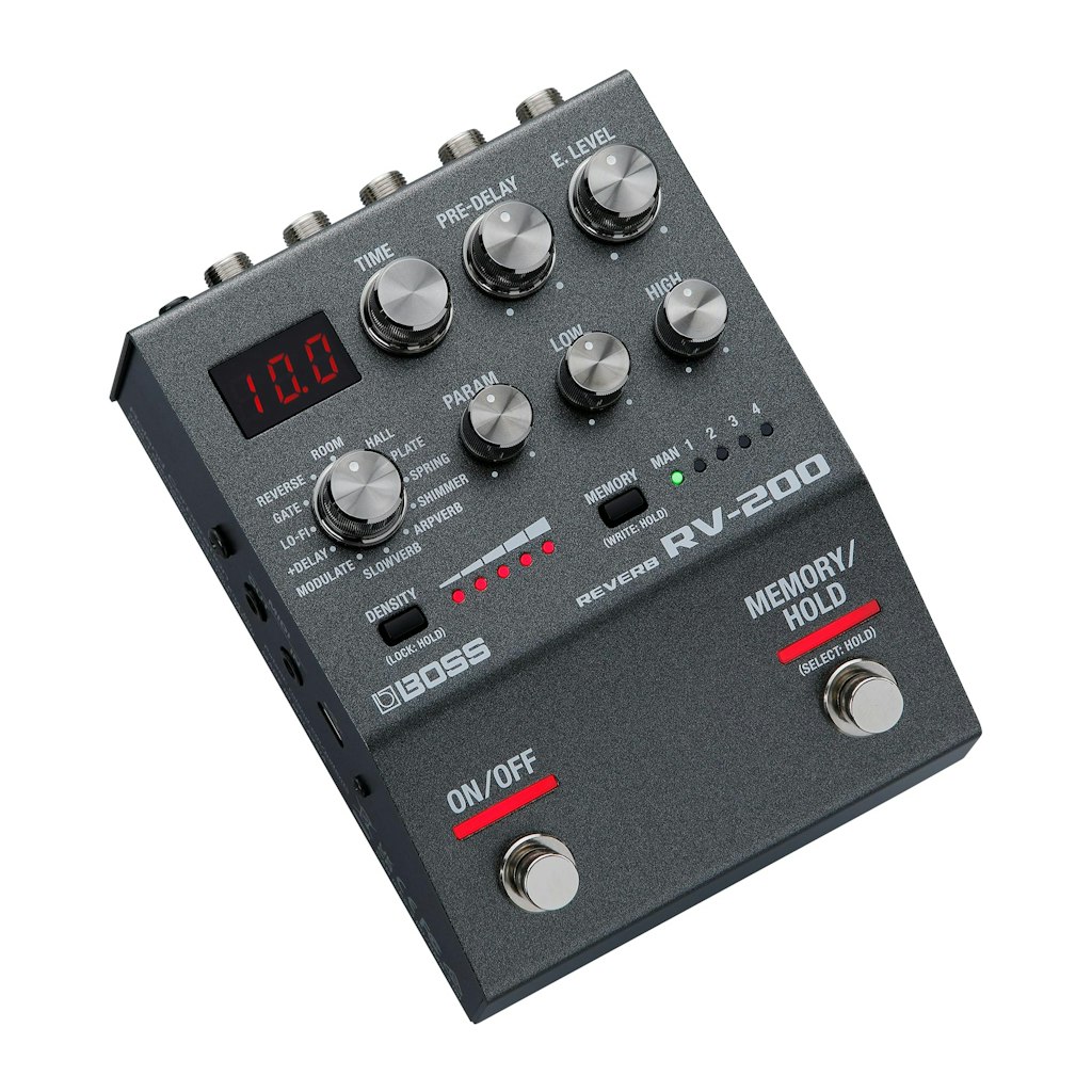 BOSS RV-200 Reverb Effects Pedal: $220