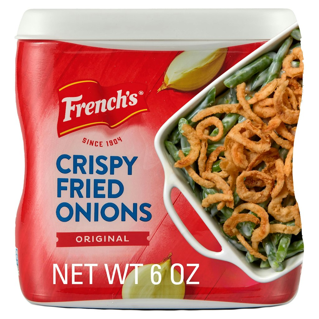 French's 6-oz. Original Crispy Fried Onions: $1.00