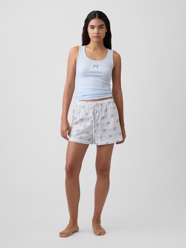 Poplin Pajama Shorts: $9.99 Poplin Pajama Shorts: $9.99