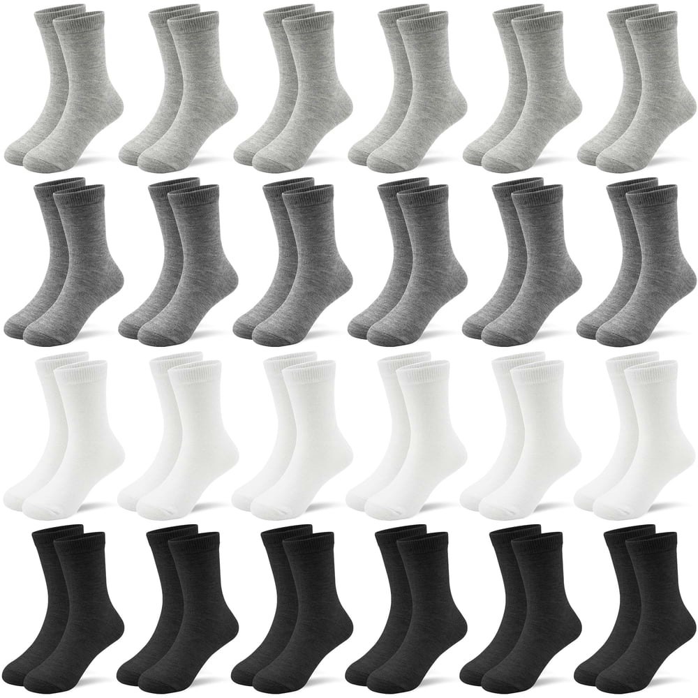 Kids Mid-Cut Crew Socks 24-Pack: $11.49 Kids Mid-Cut Crew Socks 24-Pack: $11.49