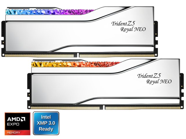G.Skill Trident Z Royal 96GB 2x48GB DDR5 6000MHz Desktop Memory: $1,799.99