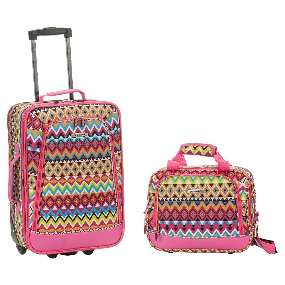 Rockland 2-Piece Softside Carry-On Luggage Set: $50.99 Rockland 2-Piece Softside Carry-On Luggage Set: $50.99