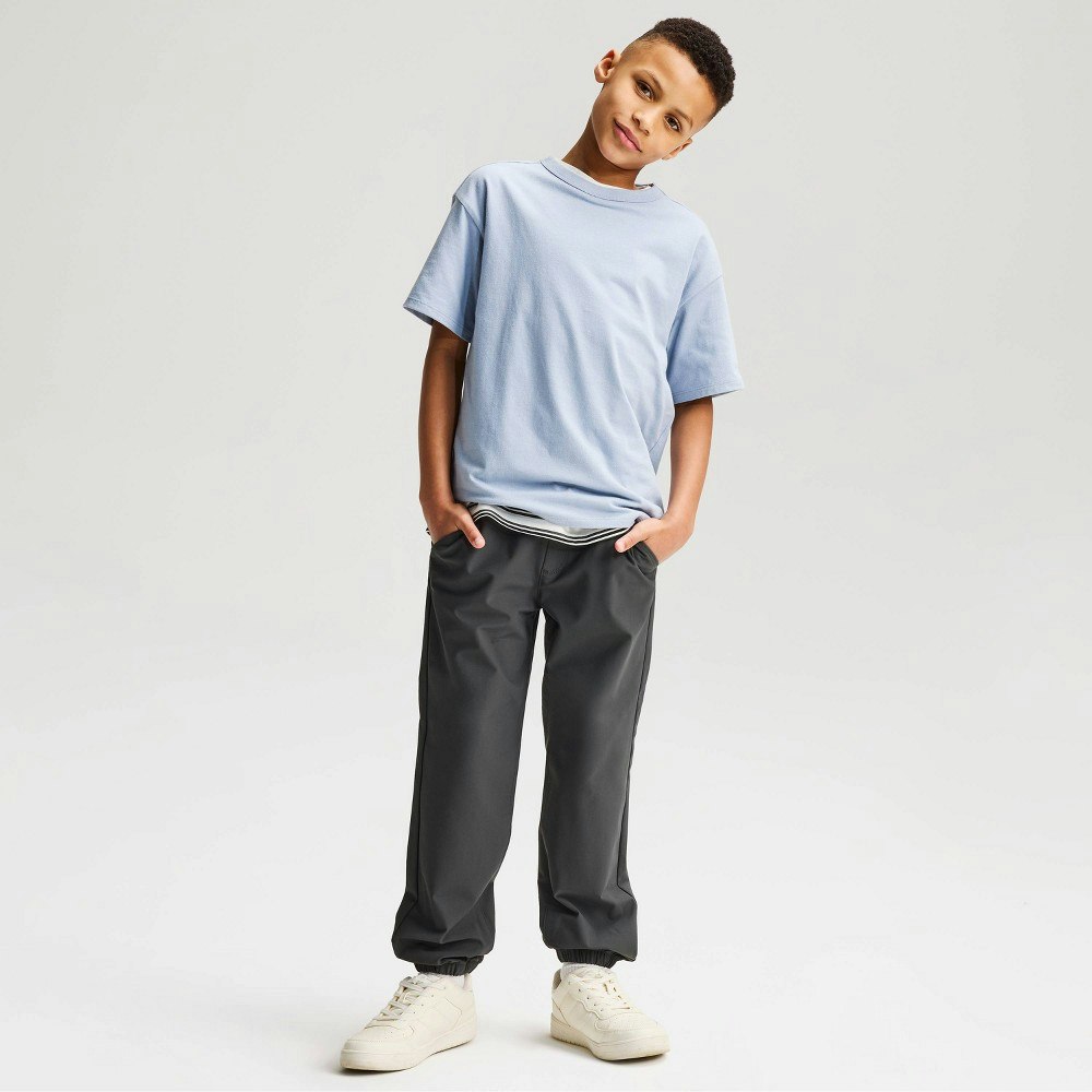 Cat & Jack Boys' Pull-On Stretch Knit Jogger Pants: $20 Cat & Jack Boys' Pull-On Stretch Knit Jogger Pants: $20