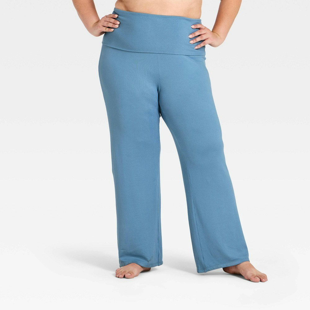 Auden Women's Fold-Over Waistband Hacci Lounge Pants: $25 Auden Women's Fold-Over Waistband Hacci Lounge Pants: $25