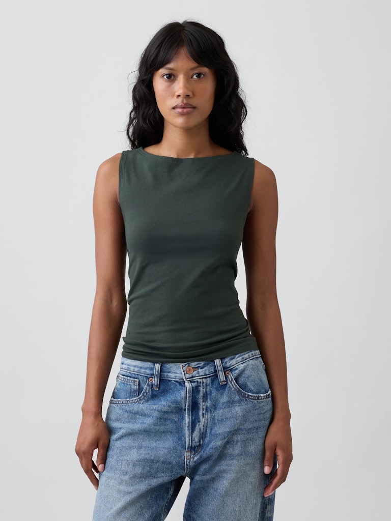 Boatneck Tank Top: $17.49