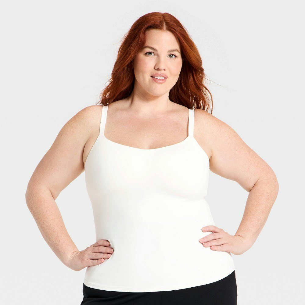 Auden Women's Luxe Smooth Lightly Lined Scoop Bra Cami: $25
