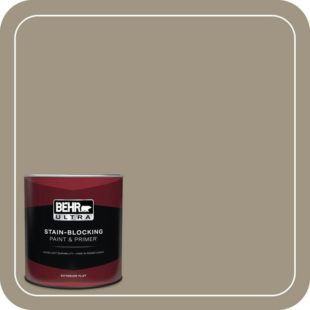Shadow Taupe Flat Exterior Paint and Primer 1-Quart: $28.98 Shadow Taupe Flat Exterior Paint and Primer 1-Quart: $28.98