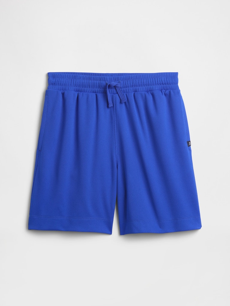 Kids 100% Recycled Mesh Pull-On Shorts: $10