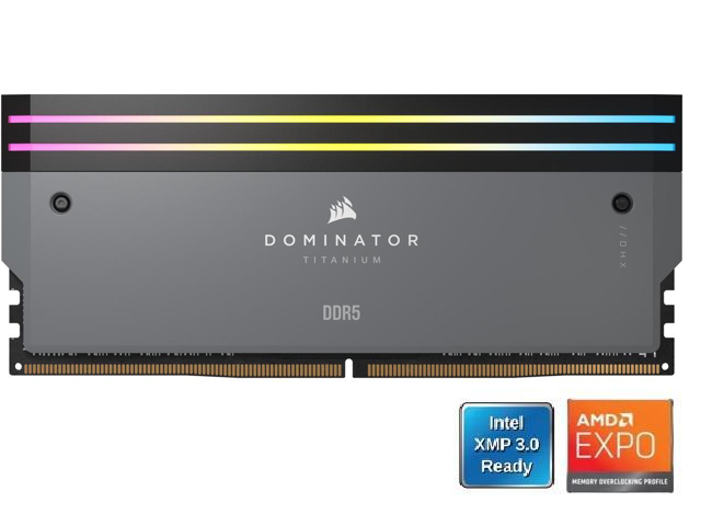 Corsair Dominator Titanium 32GB 2x16GB DDR5 6000 Desktop Memory: $639.99 Corsair Dominator Titanium 32GB 2x16GB DDR5 6000 Desktop Memory: $639.99