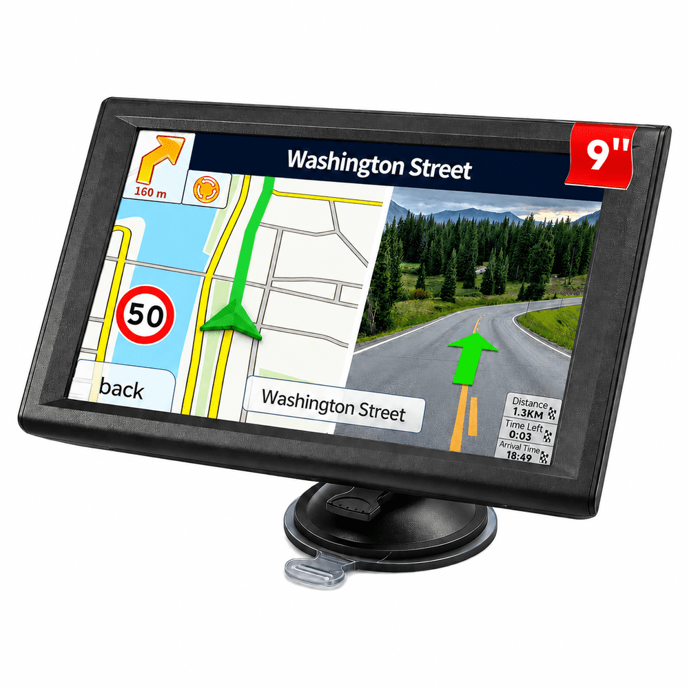 Urfru 9-inch GPS Navigation System: $89.99