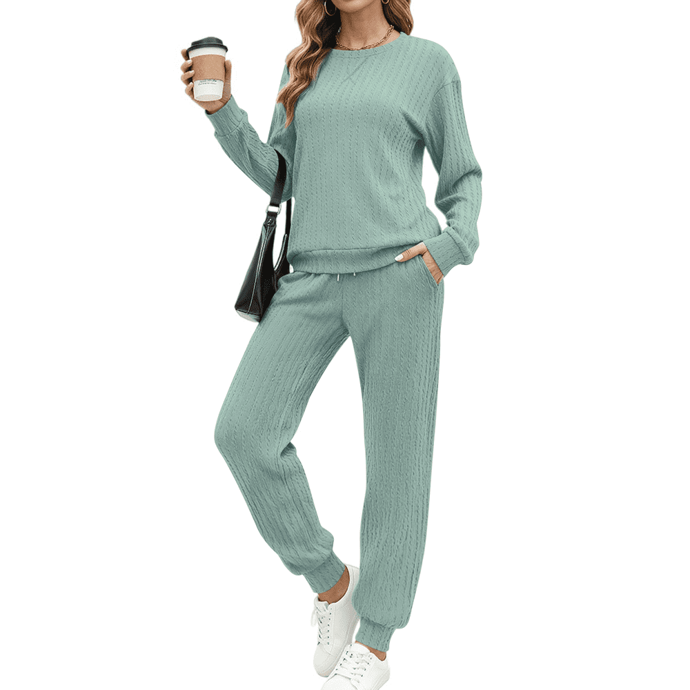 Uvn Women's Long Sleeve Jogger Set 2-Piece: $23.98 Uvn Women's Long Sleeve Jogger Set 2-Piece: $23.98