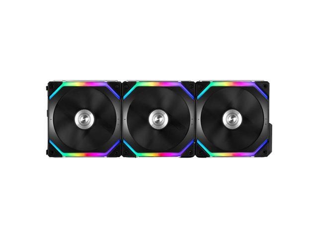 Lian Li UNI Fan SL120 120mm ARGB PWM Case Fan 3-Pack: $129.99 Lian Li UNI Fan SL120 120mm ARGB PWM Case Fan 3-Pack: $129.99
