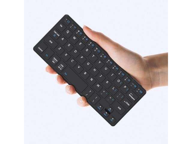 Universal Wireless Rechargeable Keyboard with Stand and Leather Case: $58.48 Universal Wireless Rechargeable Keyboard with Stand and Leather Case: $58.48